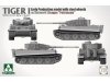 Takom 2202 Tiger I Sd.Kfz.181 Pz.Kpfw.VI Ausf.E - Early-Production Model With Steel Wheels And Zimmerit, Gruppe 'Fehrmann' 1/35